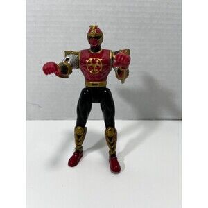 Power Rangers Ninja Storm Crimson Thunder Tri Battlized 5”  Action Figure
